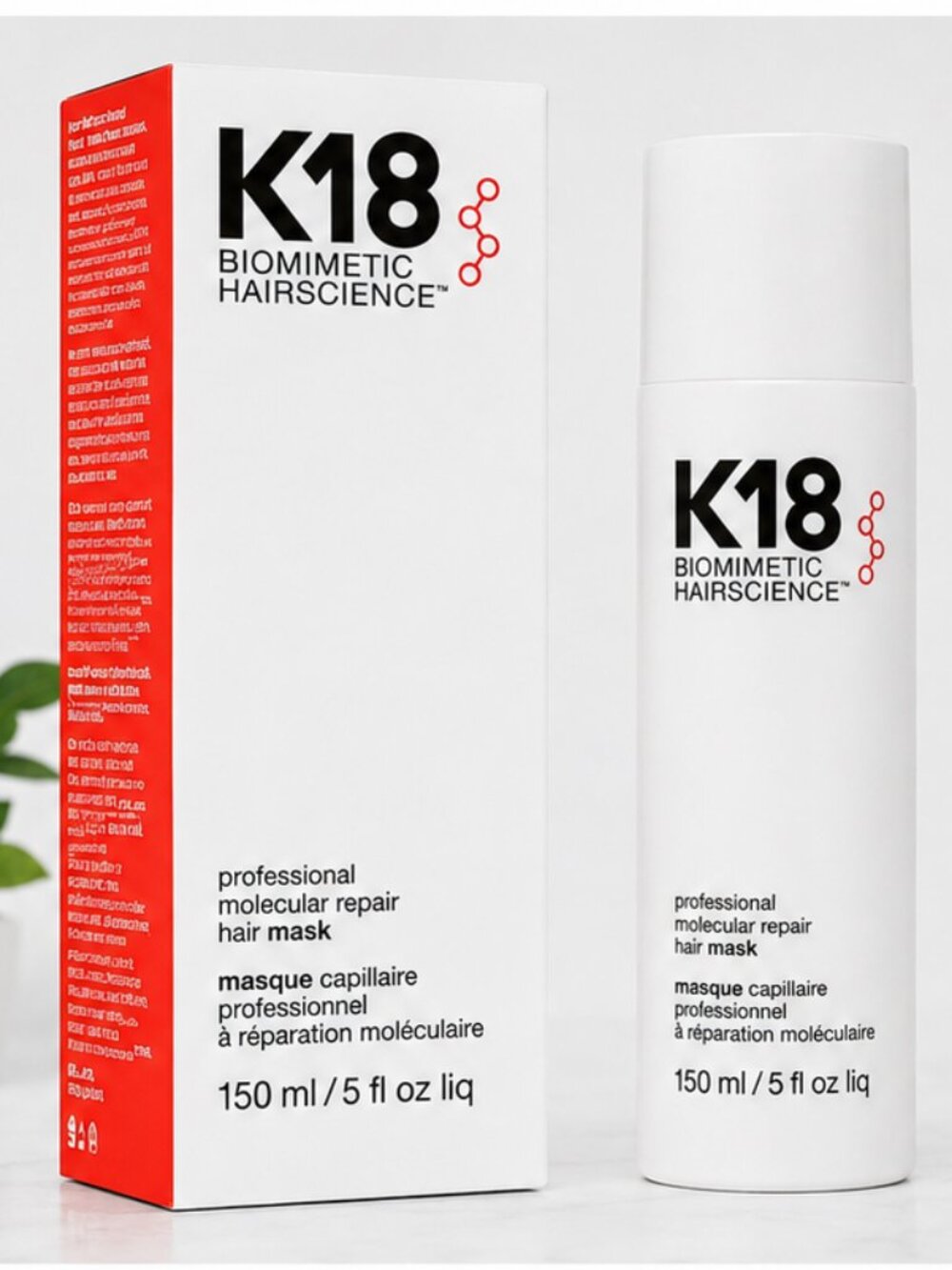 K18 Biomimetic Hairscience Professional Molecular Repair Hair Mask 150ml 5oz New